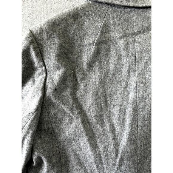 Vintage 60s-70s Pendleton 100% Virgin Wool Blazer Jacket Gray Made in USA Sz S - Picture 11 of 13